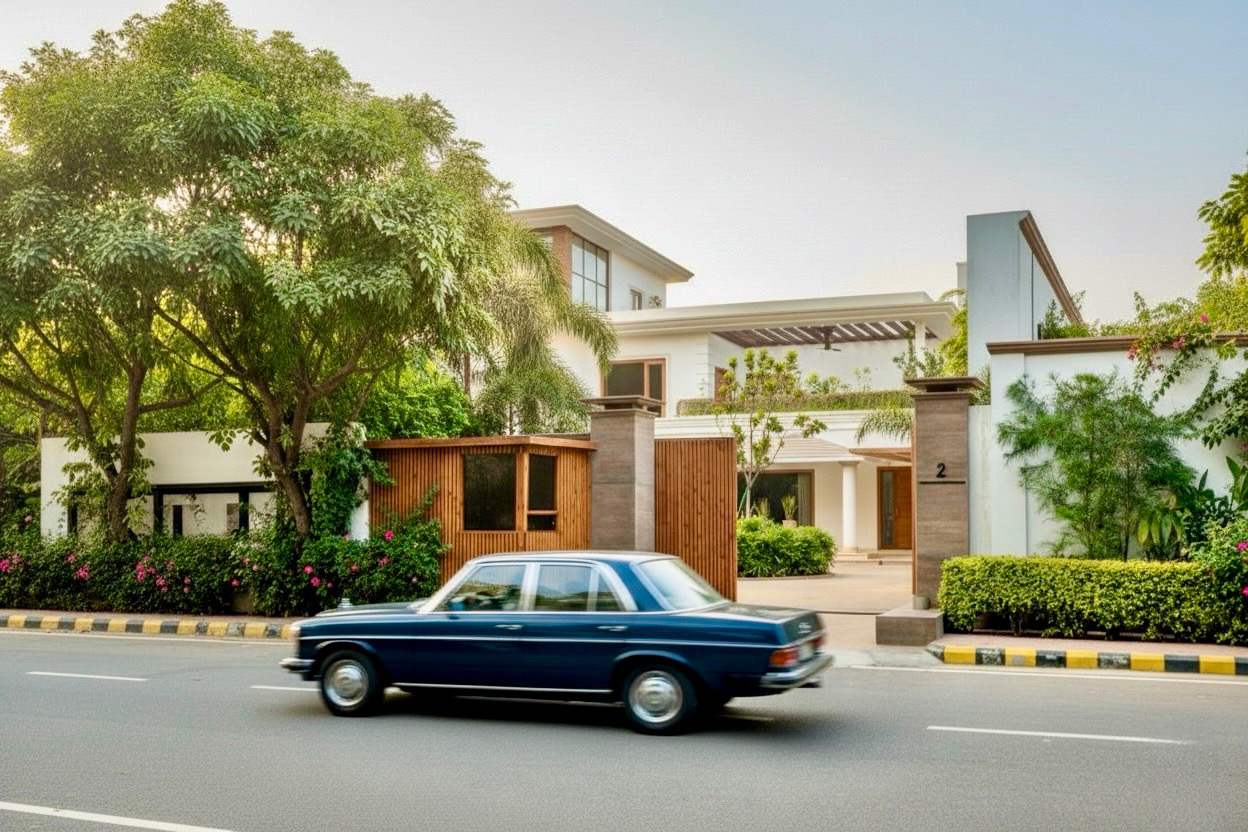 South Delhi residence exterior